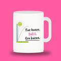 Fue huevo. Subió. Era buena – padel mug, white 11oz