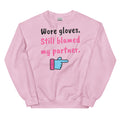 Wore gloves. Still blamed my partner. – padel sweatshirt, Light Pink