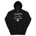 I Only Play for the Post-Match Pint – padel hoodie, Black