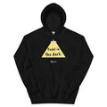Padel in the dark. Again. – padel hoodie, Black