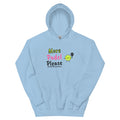 More Padel Please logo – padel hoodie, Light Blue