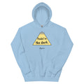 Padel in the dark. Again. – padel hoodie, Light Blue