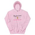 Played in frost. Earned the pub. – padel hoodie, Light Pink