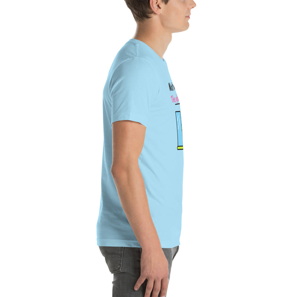 Right side of the ocean blue Not My Fault. The Glass Moved. Padel Tee