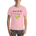 Front of the pink Revés de Día Padel Tee